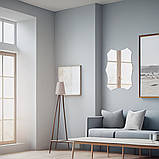 Самоклеюче акрилове дзеркало 40х60СМх2мм / Нерозбивне дзеркало, фото 5