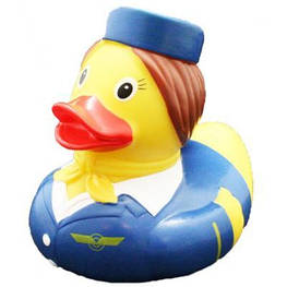 Іграшка для ванної LiLaLu Стюардеса качка (L1871)