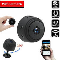 Міні камера відеоспостереження IP WiFi Mini HD1080p, Бездротова камера wifi, Розумна ip камера