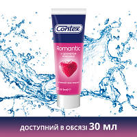 Інтимний гель-змазка Contex Romantic з ароматом полуниці (лубрикант) 100 мл (4820108005174), фото 5