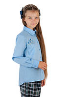 Школьная блуза для девочек-подростков / поликоттон