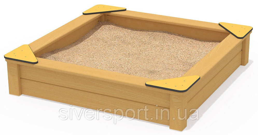 Пісочниця Місто (з накладками з HDPE пластику) SiverSport TE334, фото 1