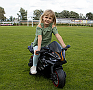 Електромотоцикл дитячий на акумуляторі SPOKO 1900S електричний мотоцикл для дітей сірий, фото 3