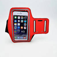Спортивный чехол на руку iPhone 6 Red