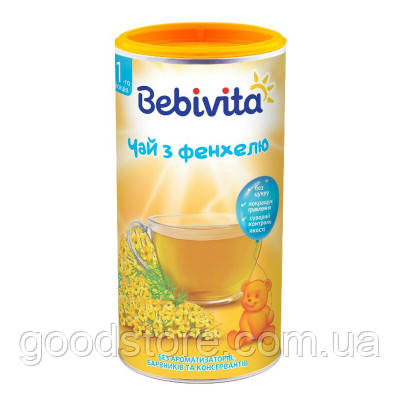 Дитячий чай Bebivita з фенхелю 200 г (9007253101905)