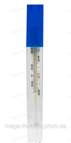 Термометр ртутный обычний тот самый стеклянный градусник медицинский ...