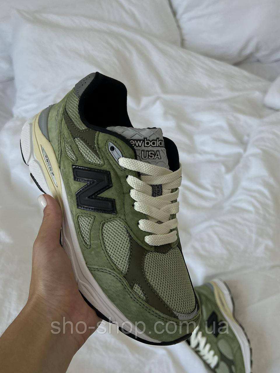 Кросівки New Balance 990 Black/Green