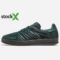 Кроссовки Adidas 1010  Gazelle Indoor Green