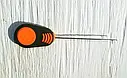 Голка для лідкору Korda Splicing needle 7cm orange handle, фото 5