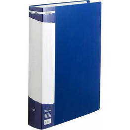 Папка з файлами Buromax 100гладерс А4 (in case), blue (BM.3633-02)