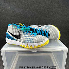 Eur36-46 Кайрі Nike Kyrie 1 Wings сірі баскетбольні кросівки