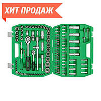 Набор инструментов 1/2" & 1/4" 108 ед. INTERTOOL ET-6108SP (набор в кейсе с гарантией)