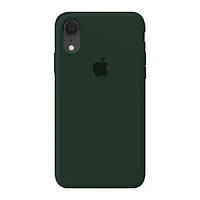 Чехол iPhone XR Silicon Case original FULL №64 olive green (4you)