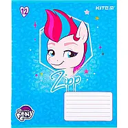 Зошит шкільний Kite My Little Pony 12 аркушів (у косу лінію) LP22-235, фото 4