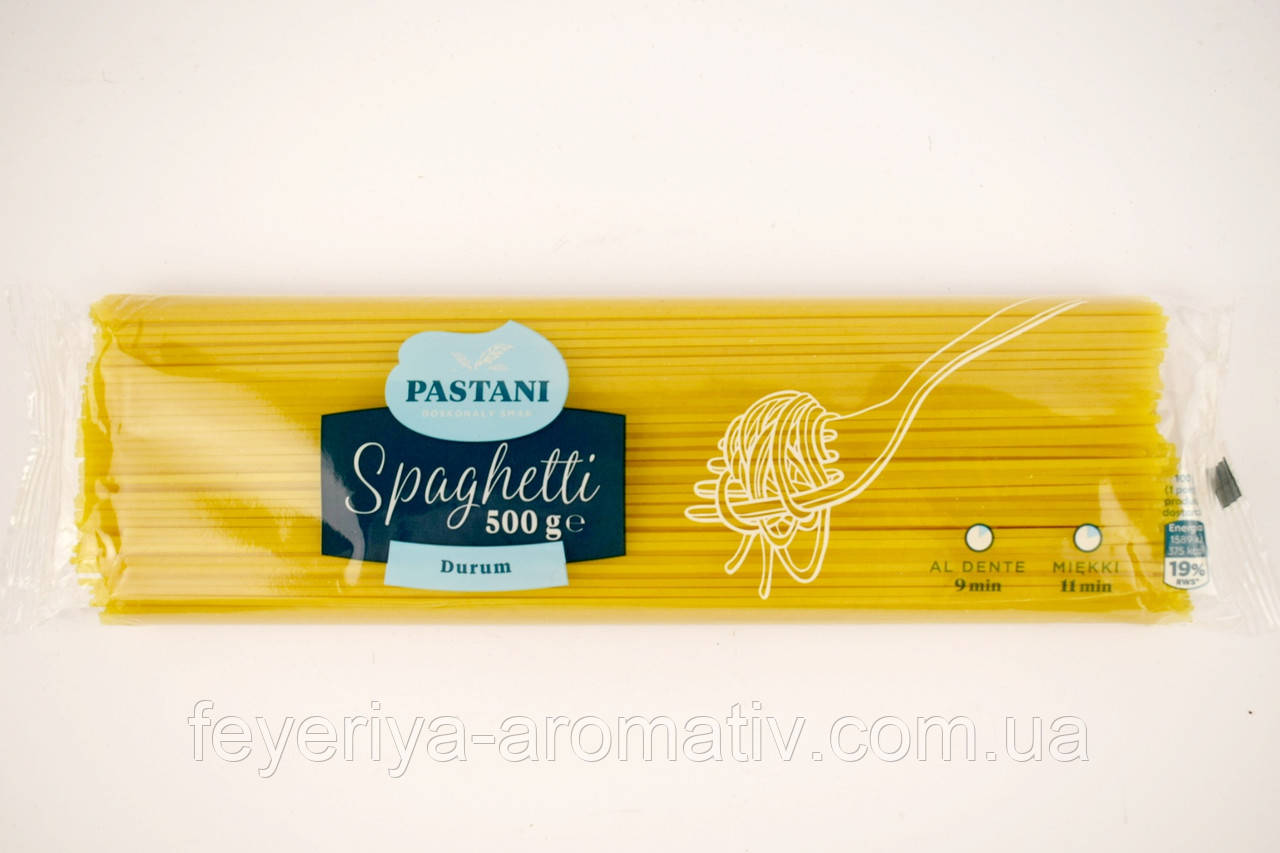 Макарони Pastani Spaghetti Durum 500 г (Польща)