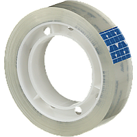 Клейка стрічка канцелярська 12мм х 20м прозора BM.7113-01