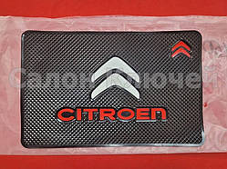 Гумовий силіконовий килимок Citroen/автомальні липкі килимки
