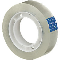 Клейка стрічка канцелярська 12ммх30м прозора BM.7116-01