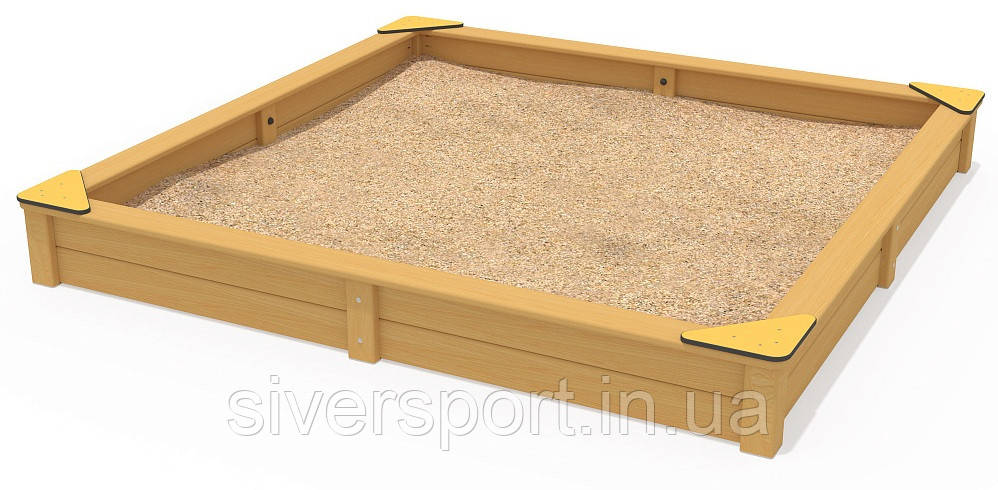 Пісочниця Місто (з накладками з HDPE пластику) SiverSport TE334-2.7, фото 1