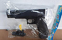 Детский игрушечный пистолет с лазерным прицелом W004-2 пластиковый