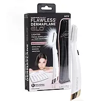 Портативный триммер для бровей FLAWLES DERMAPLENE GLO DL38