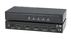 Комутатор HDMI 1*4 SWITH 4K 4 в 1, фото 2