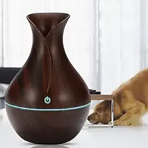 Зволожувач повітря Mini USB Humidifier великий LED 15см DL169, фото 3