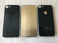 Чехол для iPhone SE 2 под металл силиконовый