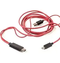 Конвертер відео MHL HDMI G02 (на TYPE-C, на MICRO, на IPHONE) 1м, фото 3