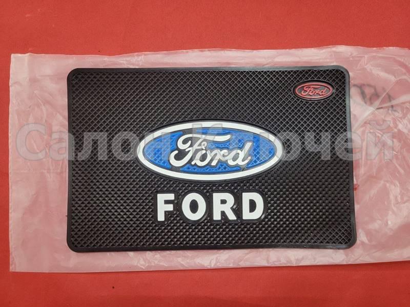 Гумовий силіконовий килимок Ford/автомальні липкі килимки