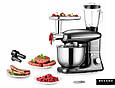 Кухонний комбайн Mozano Kitchen Assistent ROB-02 Silver 3в1 (блендер, м'ясорубка, 2300 Вт, Польща), фото 6