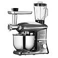 Кухонний комбайн Mozano Kitchen Assistent ROB-02 Silver 3в1 (блендер, м'ясорубка, 2300 Вт, Польща), фото 5