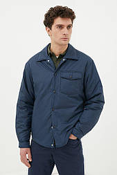 Чоловіча куртка-сорочка Finn Flare FAB21082-101 темно-синя L