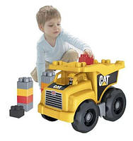 Большой самосвал с конструктором Mega Bloks Cat Large Dump Truck