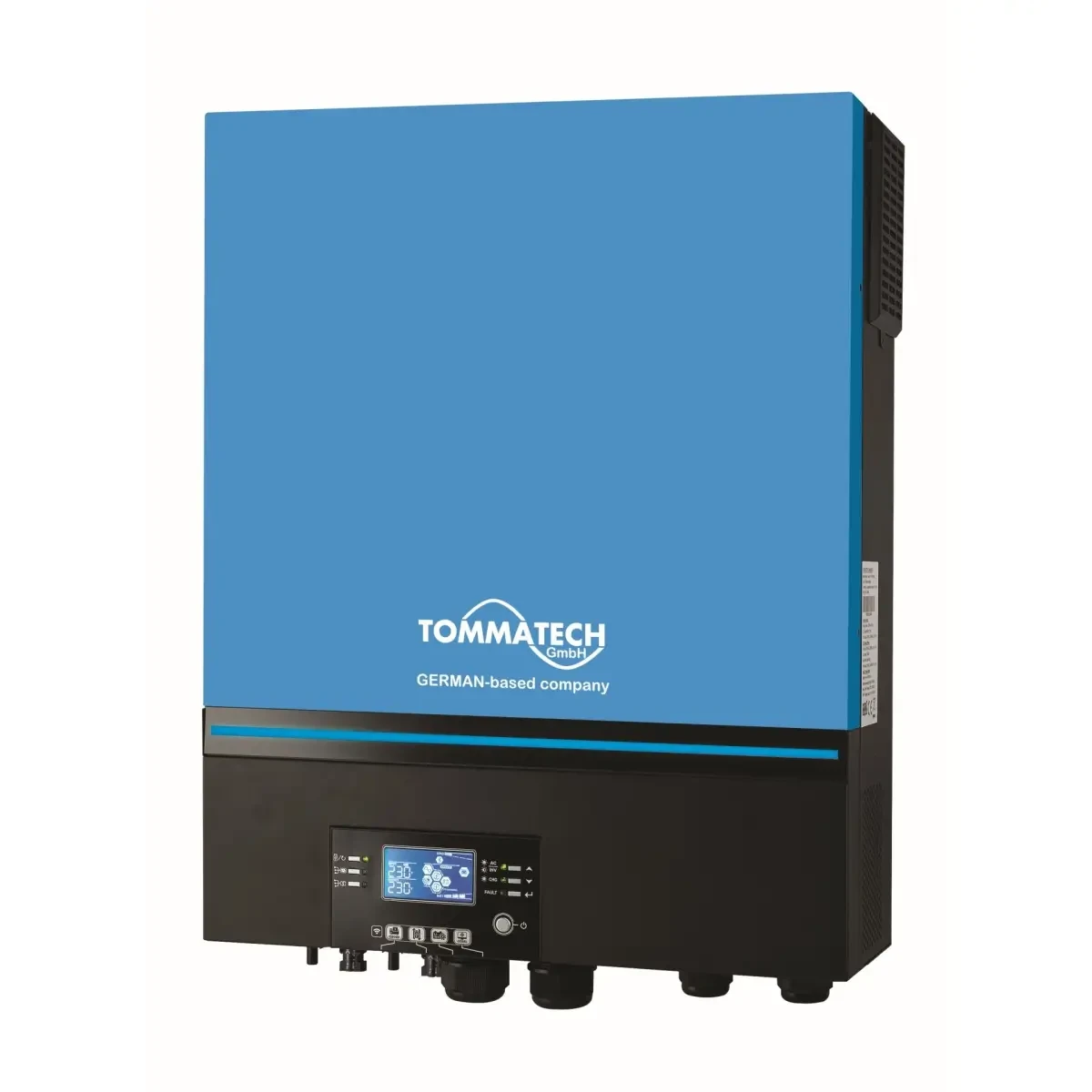 Інтелектуальний інвертор з правильною синусоїдою Томматек 3.6 kW HV 24V