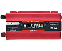 Преобразователь тока AC/DC UKC 1000W KC-1000D с LCD дисплеем