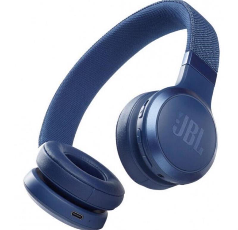 Бездротові навушники (Bluetooth-гарнітура) JBL Live 460NC Blue (JBLLIVE460NCBLU)