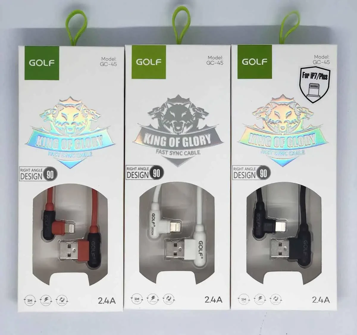 Кабель GOLF GC-45 iPhone 1м