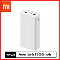 Оригінальний Павербанк Xiaomi Mi Power Bank 3 30000 mAh Type C Швидке Заряджання QC 4.0 30 W