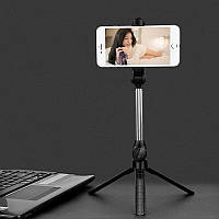 Селфі палиця трипод штатив тринога з блютуз-функцією для телефона IOS, Android чорна біла