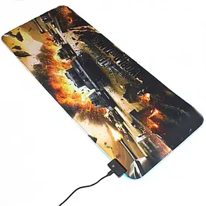 Килимок для мишки RGB World of Tanks -780 RS-01 (30*70*0.3) (у коробці), фото 2