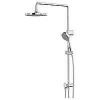 Лейка/ручной душ с дивертером IKEA БРОГРУНД, хромированный, 903.425.46