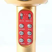 Мікрофон + караоке Bluetooth WS1816 WSTER COPY, фото 3