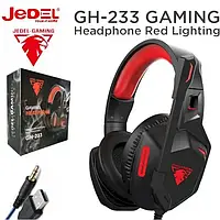 Наушники игровые JEDEL GH233 проводные с микр.