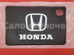 Гумовий силіконовий килимок Honda/автомальні липкі килимки