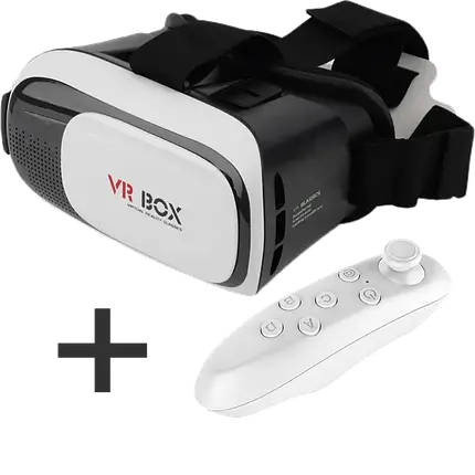 Окуляри віртуальної реальності VR BOX 2.0 + Пульт., фото 2