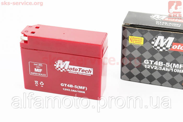 Купить Аккумулятор 12V2,3Ah GT4B-5(MF) кислотный (L115*W39*H87mm ...