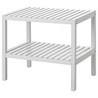 Скамья IKEA MUSKAN, белый, 58x38см, 503.459.57