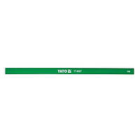 Карандаш каменщика зеленый, L = 245 мм х 12 мм. уп. 144 шт., YT-6927 YATO