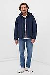 Демісезонна чоловіча куртка Finn Flare FBC23004-101 темно-синя L, фото 5